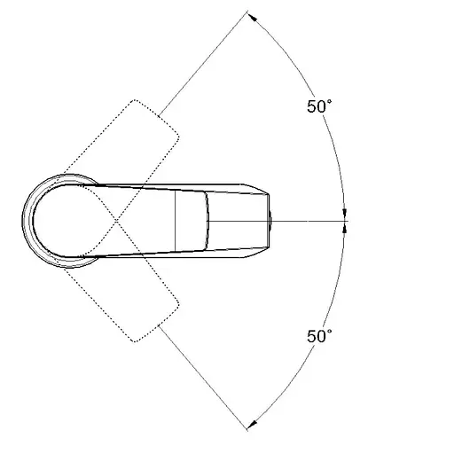Змішувач для умивальника Troya FOB1-A134 одноважільний Хром 30412 - фото 3