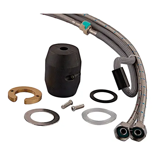 Змішувач для кухні з висувним виливом Armata SUS-014-B нержавіюча сталь CH6488 - фото 4