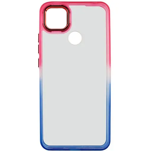 Чехол Epik TPU+PC Fresh sip series для Xiaomi Redmi 9C Синий / Розовый