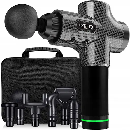 Ручной перкуссионный массажер 4FIZJO Massage Gun Ultra 100 Вт массажный пистолет (P-5907739315632) - фото 8