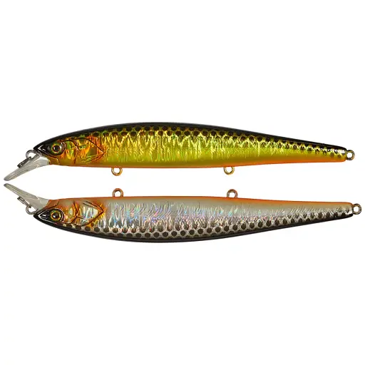 Воблер Jackall Magsquad 160SP 160 мм 33.5 г HL Gold & Silver Black