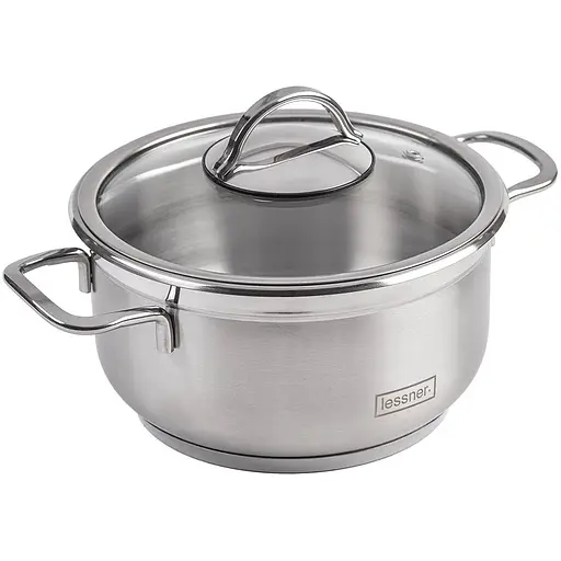 Кастрюля Lessner Blasta нержавеющая сталь 4.5 л 22см (55878-22)