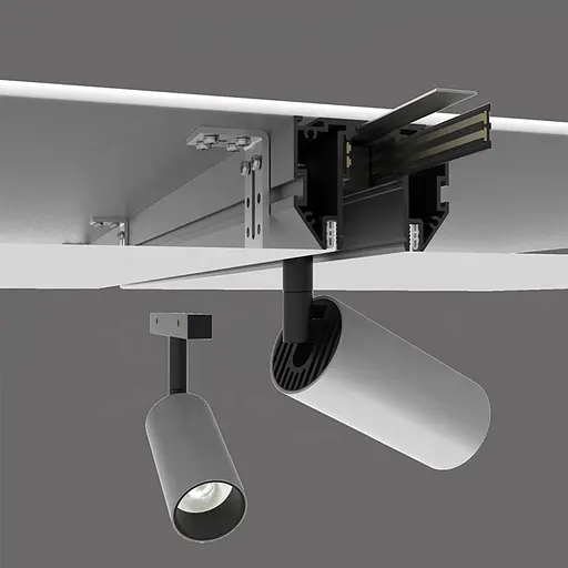 Магнітний трек для натяжної стелі 2M Kloodi KDMG-STRECTH TR 2M BK - фото 4