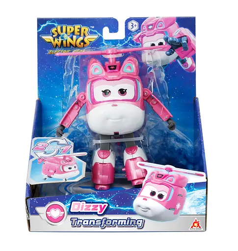 Ігрова фігурка-трансформер Super Wings Transforming Діззі (Dizzy) 12.5 см (EU780240) - фото 8