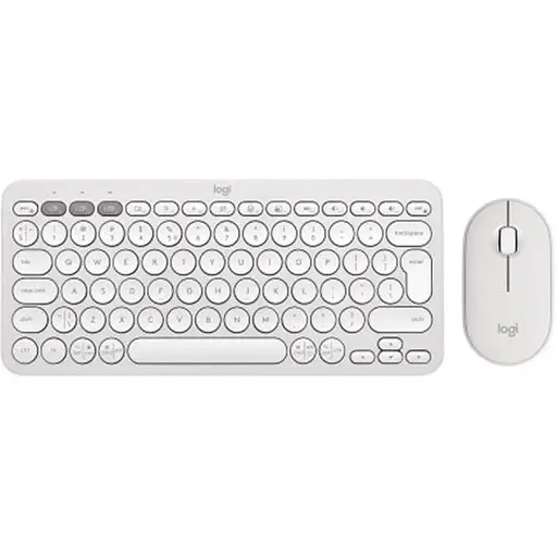 Комплект (клавиатура, мышь) беспроводной Logitech Pebble 2 Combo White (920-012240)