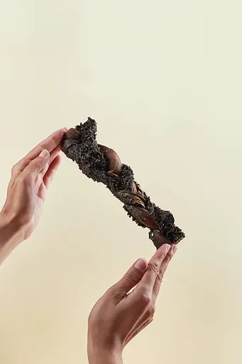 Лакомство для собак Natural косичка из рубца 20 см - фото 2