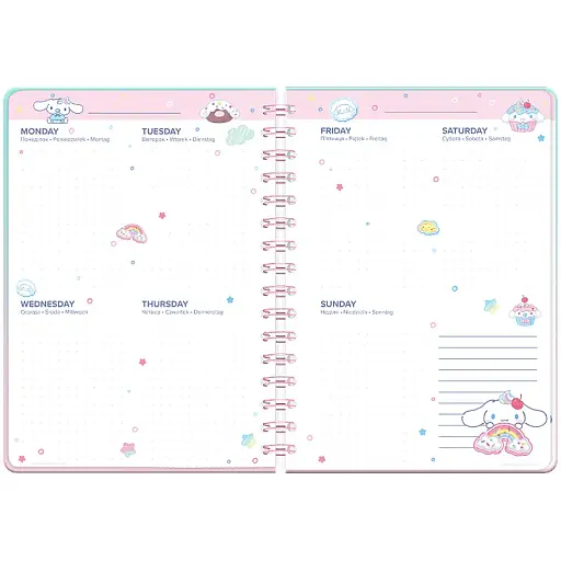 Щоденник на спіралі Kite Cinnamoroll тверда обкладинка (CR26-438) - фото 9