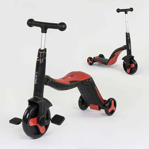 Самокат дитячий Best Scooter 72х22х75 см Червоний 000231436 - фото 2