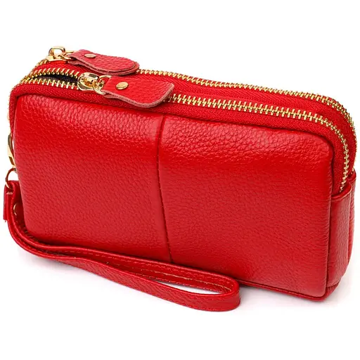 Клатч кожаный женский Vintage 17х9х4.5 см sum0022690 - фото 1