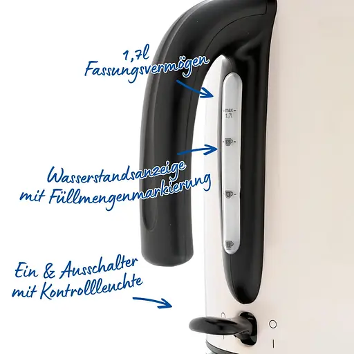 Russell Hobbs Электрочайник, 1.7 л, металл, жасмин - фото 5