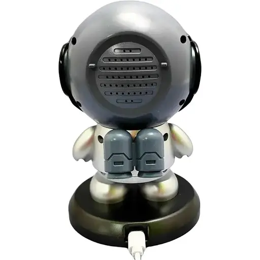 IP камера відеоспостереження RIAS Smart Robot (iCam365 APP) Wi-Fi 3MP Black-Grey - фото 3