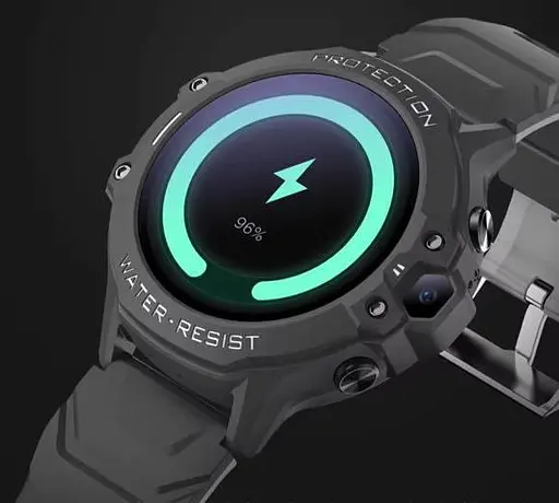 Дитячий смарт-годинник-телефон Smart Watch K55 4G з SIM-картою GPS прослуховуванням відеодзвінком чорний - фото 3