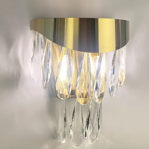 Бра з кришталевими крапельками Line F MB 9132/2 - фото 6