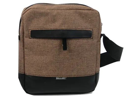 Чоловіча сумка через плече Wallaby 6х22х20 см sum0014219 - фото 4