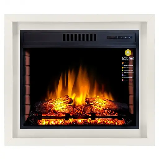 Камінокомплект ArtiFlame BRONX AF28S БІЛИЙ ДУБ - фото 2