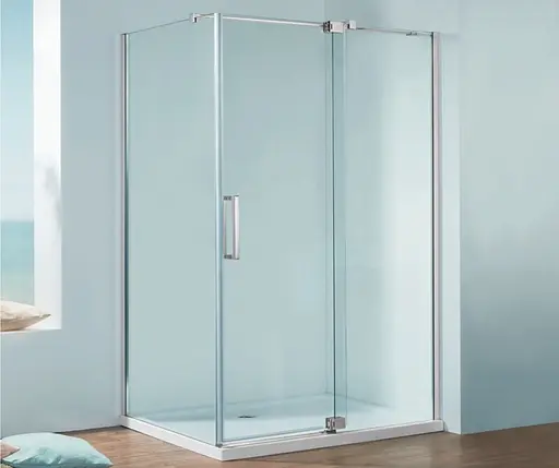 Душова кабіна без піддону Koer SR SC02-120x90x200-TR-01 прозоре скло Easy Clean 8 мм, хром KR5354, Універсальна, прозорий, хром - фото 2