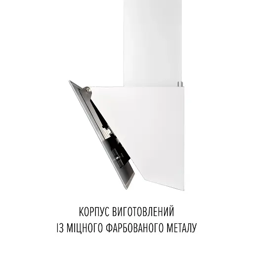Вытяжка декоративная наклонная PERFELLI VIO 6HW BIANCO - фото 2