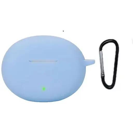 Чохол-накладка DK для Oppo Enco Air 4 | Silicone Candy Friendly з карабіном (017987) (lilac)