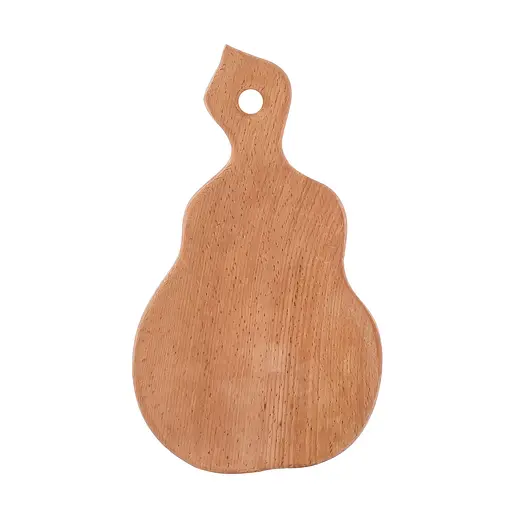 Комплект из четырех деревянных разделочных досок с подставкой для кухни, Woodly Коричневый 85901 - фото 9