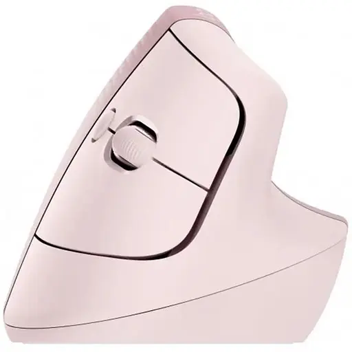 Мышь беспроводная Logitech Lift Vertical Ergonomic Rose (910-006478) - фото 2