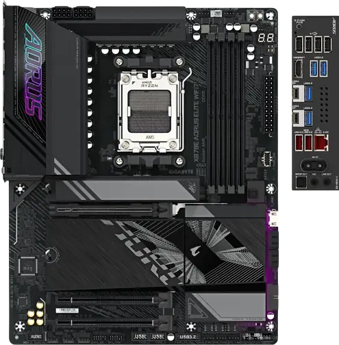 Материнская плата Gigabyte X870E Aorus Elite Wi-Fi 7 Socket AM5 (X870E A ELITE WIFI7)