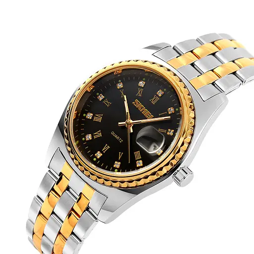 Наручний годинник чоловічий 9098BK-B Black Men Skmei acs0029897 - фото 2