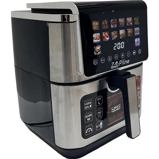 Аэрогриль Zepline ZP-00339 12 л 4000 Вт двойной ТЭН смотровое окошко - фото 1