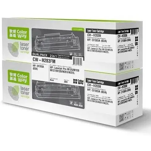 Картридж ColorWay HP 83A CF283A Black teh0024320 - фото 1