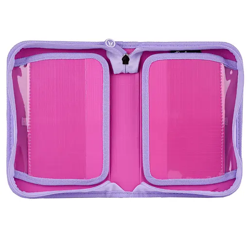 Школьный пенал твердый одинарный с двумя клапанами Yes Pusheen Shiny HP-04 - фото 3