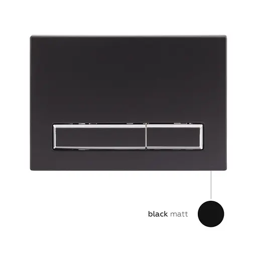 Набор Qtap инсталляция 3 в 1 Nest QT0133M425 с панелью смыва линейной QT0111M08V1091MB + унитаз с сиденьем Jay QT07335176W, Белый - фото 8