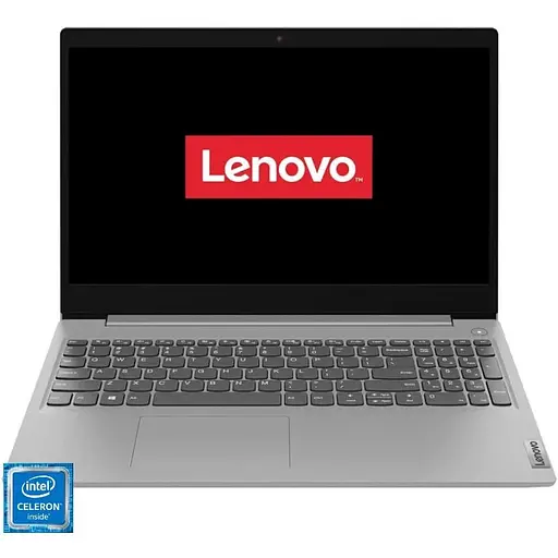 Ноутбук LENOVO IdeaPad 3 15IGL05, Celeron N4120 26GHz, 4 ядер, HD, 4GB, 960GB, UHD, Без ОС