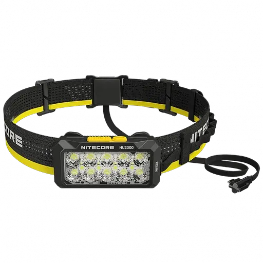 Налобный фонарь Nitecore HU2000 Type-C 2000лм 160м белый + красный свет (10 режимов)