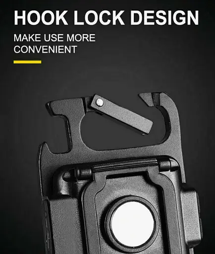 Мини фонарик брелок WD COB Rechargeable Keychain light с открывалкой и магнитом светильник аккумуляторный - фото 6