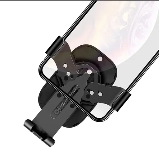 Автотримач для телефона Usams US-ZJ052 Gravity Car Holder Black - фото 3