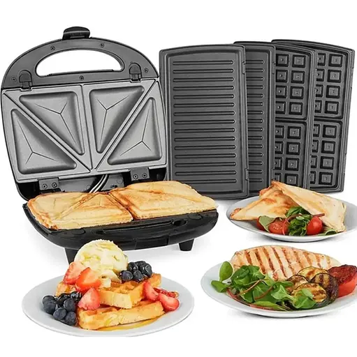 Многофункциональная вафельница Bitek VT-2689 4в1 2400 Вт - фото 2