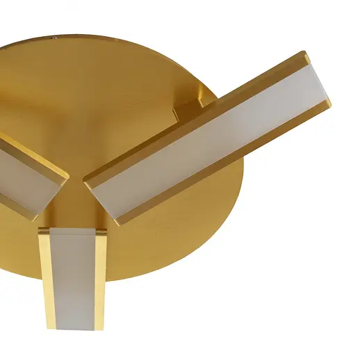 Люстра Brille лофт стельова LED 64W WW G (BL-839C/3) - фото 2