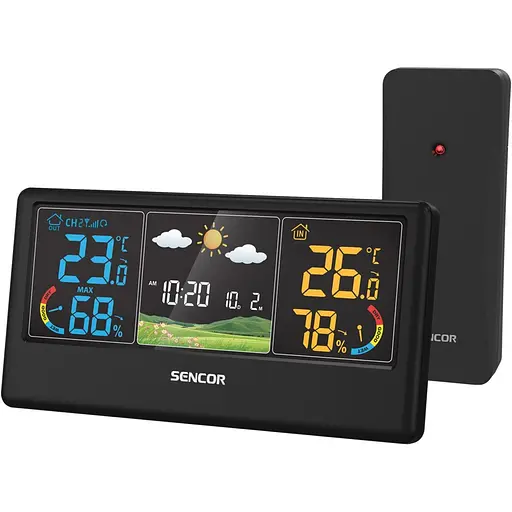 Метеостанция Sencor SWS4100B Black [134787]