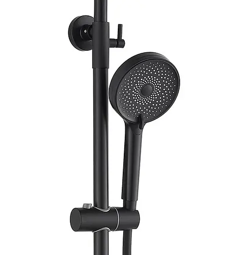Душова система Dusel Dallas Black (275307000), Чорний матовий - фото 5