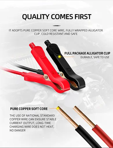 Автомобильное зарядное устройство E-FAST ZYX-J120 12V 7A (Красный) - фото 6