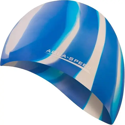 Шапочка для плавання Aqua Speed Bunt Синій/Білий (1000-113-55)