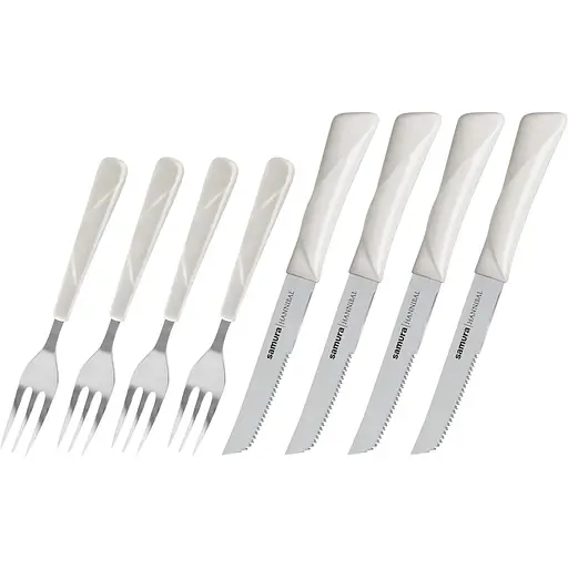 Набор ножей и вилок для стейка 4 персоны Samura Hannibal (SHN-0280)