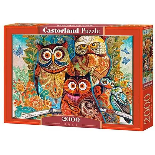 Пазл Castorland Совы 2000 эл. (C-200535)