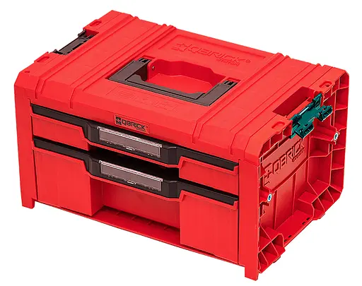 Ящик для инструмента Qbrick System PRO Drawer 2 Toolbox 2.0 Expert RED (5901238257486) - фото 1
