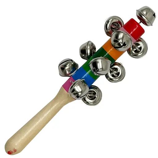 Детская развивающая музыкальная игрушка "Звоночки" Bambi RZV105, 19 см - фото 1