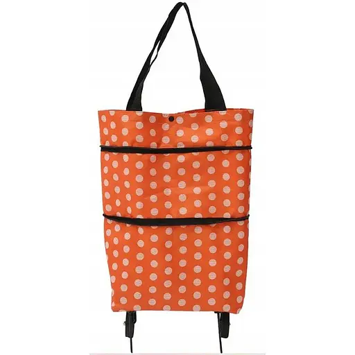 Сумка тележка складная для покупок на колесах Nobrand 46х27х15 см sum0023845 - фото 1