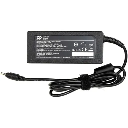 Блок живлення для ноутбуків PowerPlant ASUS 220V, 19V 50W 2.64A (4.8*1.7)