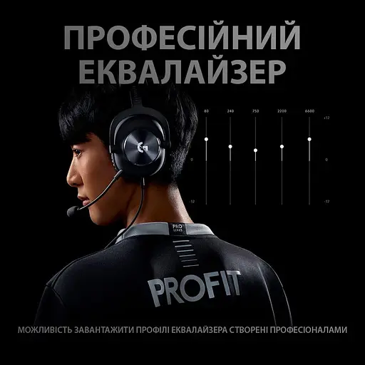 Игровая гарнитура Logitech G Pro X Gaming Headset Black (981-000818) Б/у - фото 7