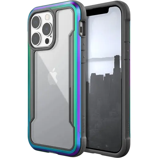 Оригінальний протиударний чохол X-Doria Raptic Shield Pro iPhone 13 Pro (6.1") Blue прозорий