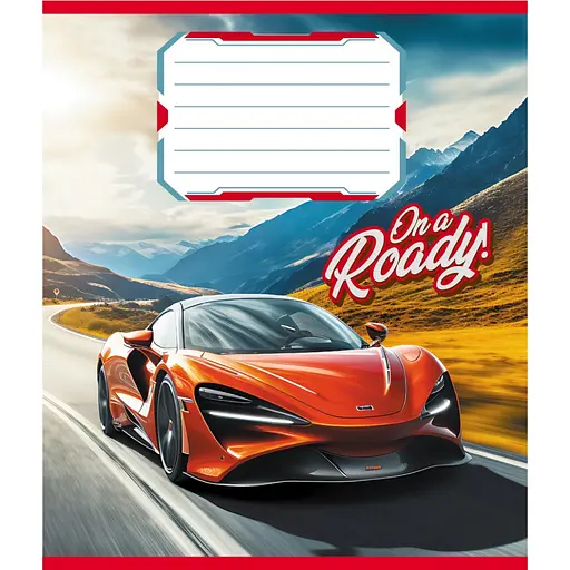 Зошит учнівський "В дорогу" Leader 012-520163L-4 в лінію, 12 аркушів - фото 1