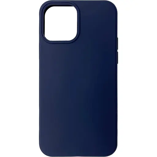 Чохол-накладка Molan Cano Silicone SF Jelly Mixxi для Apple iPhone 12 Pro Max (dark blue) - фото 4